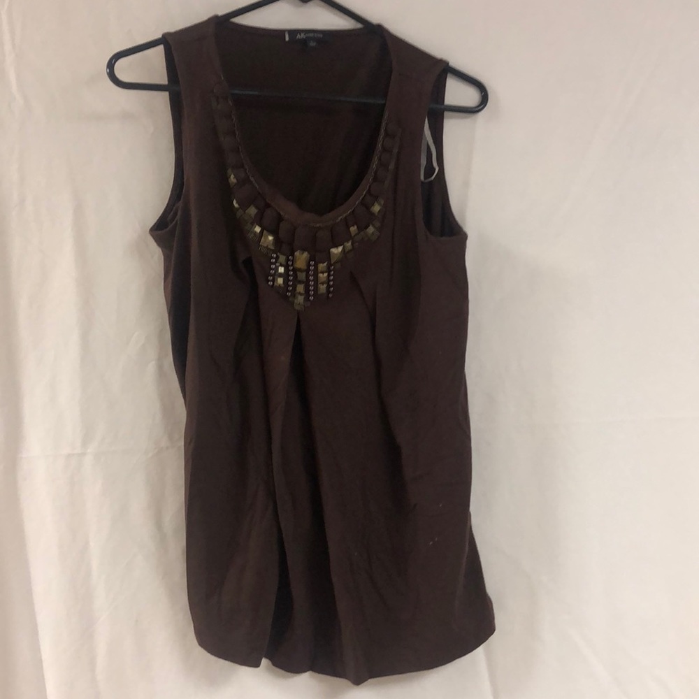 Anne Klein Brown Tank Top